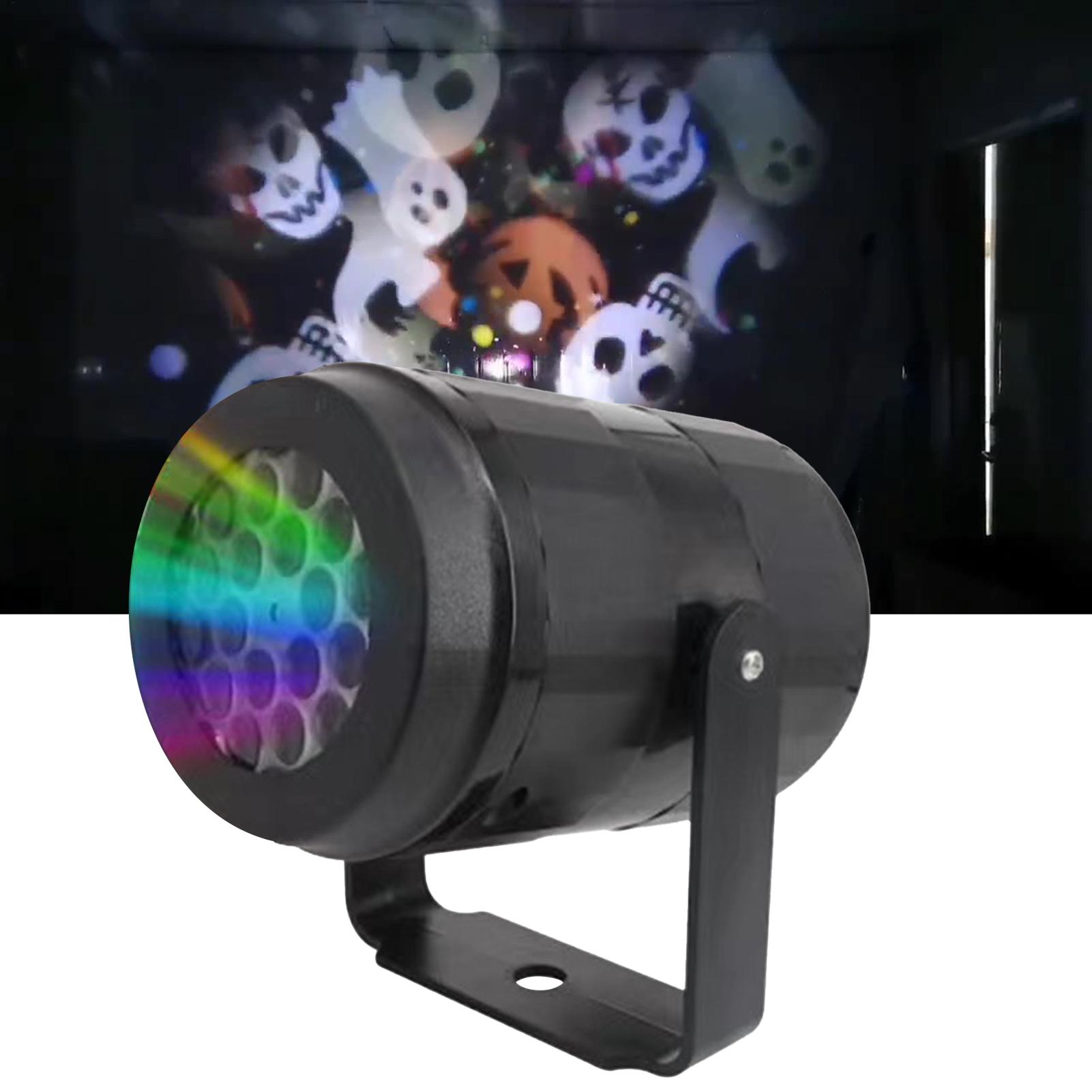 Outdoor Lighting Effects - スノーフレーククリスマスプロジェクター、USB電源で回転するクリスマス柄のLEDステージライト、屋外用ナイトライト、クリスマスデコレーション