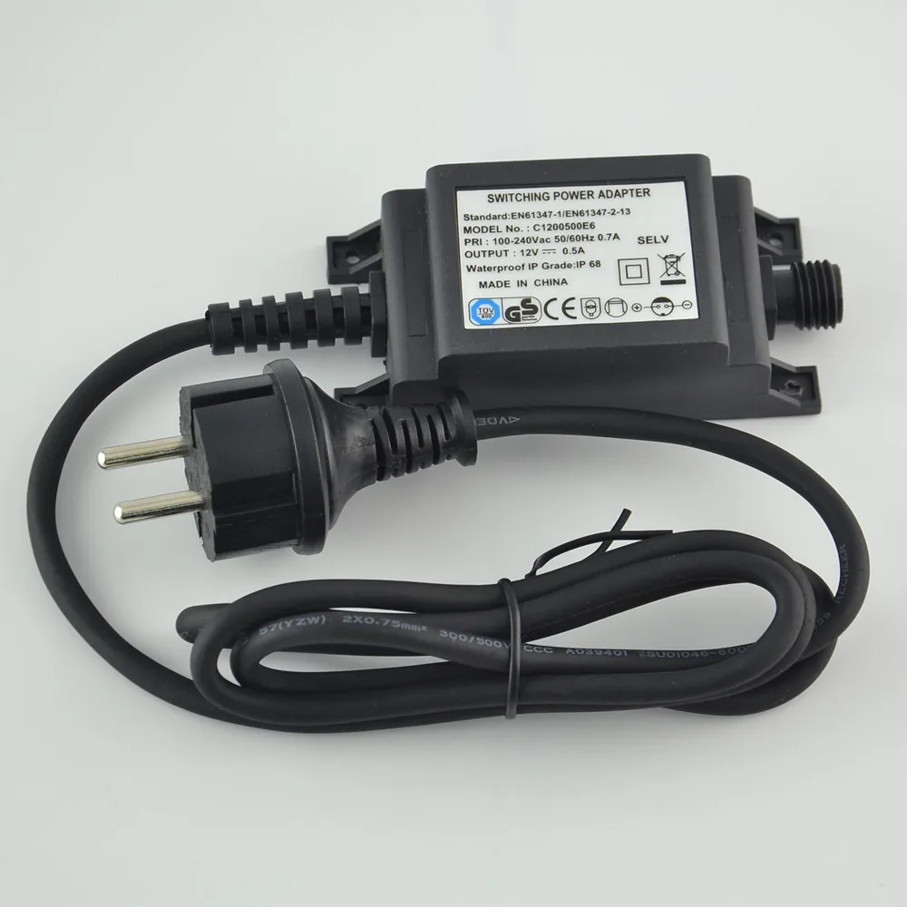 Outdoor Lighting Uk - IP68 DC12V 1A 電源ドライバ供給充電器 EU US