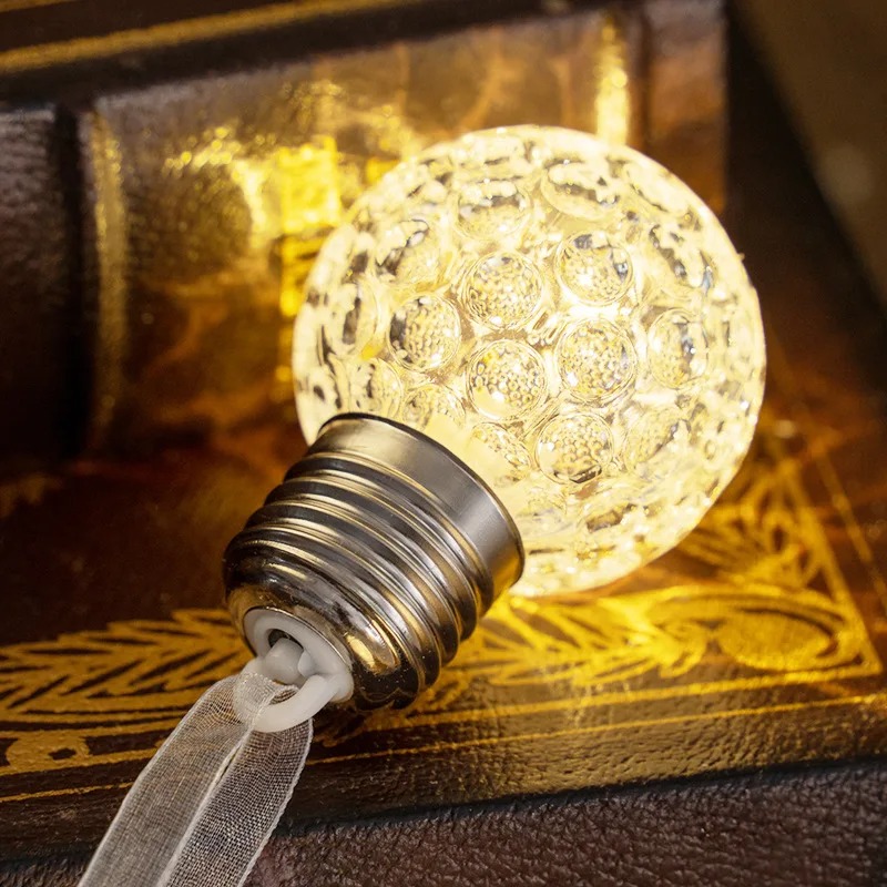 Outdoor Lighting Waterproof - 防水LEDグローブライト、暖色のボール型ストリングライト、屋外パティオ、庭、寝室の装飾に最適