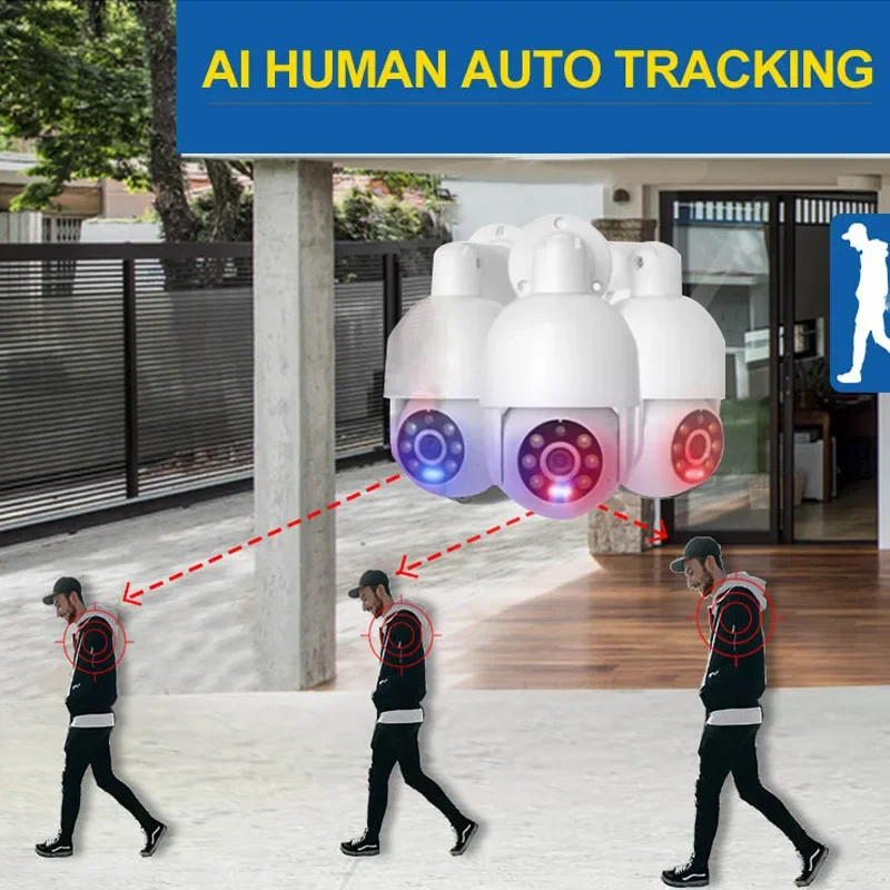 赤青光サウンドアラームH265 8チャンネル8MP 4K P - Outdoor Lighting Track のレビューと価格