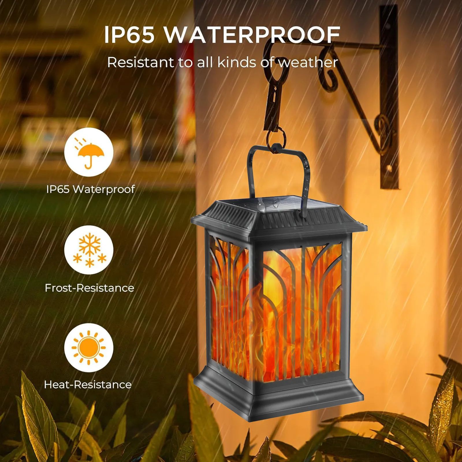 LEDソーラーフレーム縦型ストリップ宮殿ランプ、スクエアステ - Outdoor Lighting And Landscape のレビューと価格