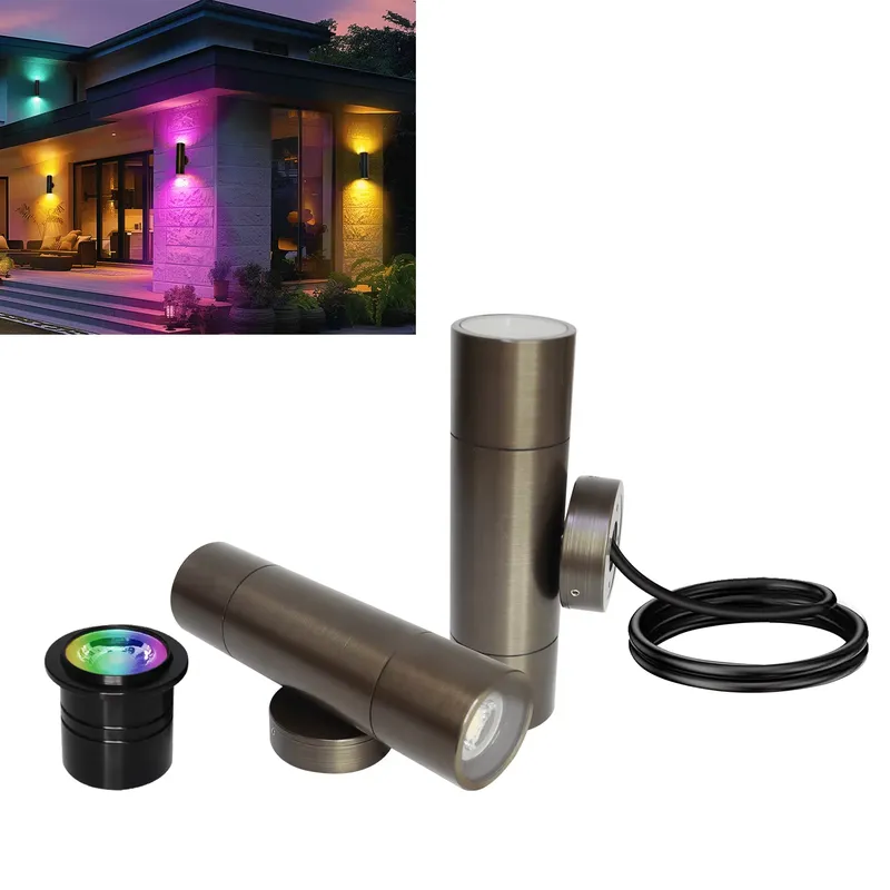 耐久性のある真鍮製屋外LEDウォールライト、IP65防水設計 - Outdoor Lighting Ip65 のレビューと価格