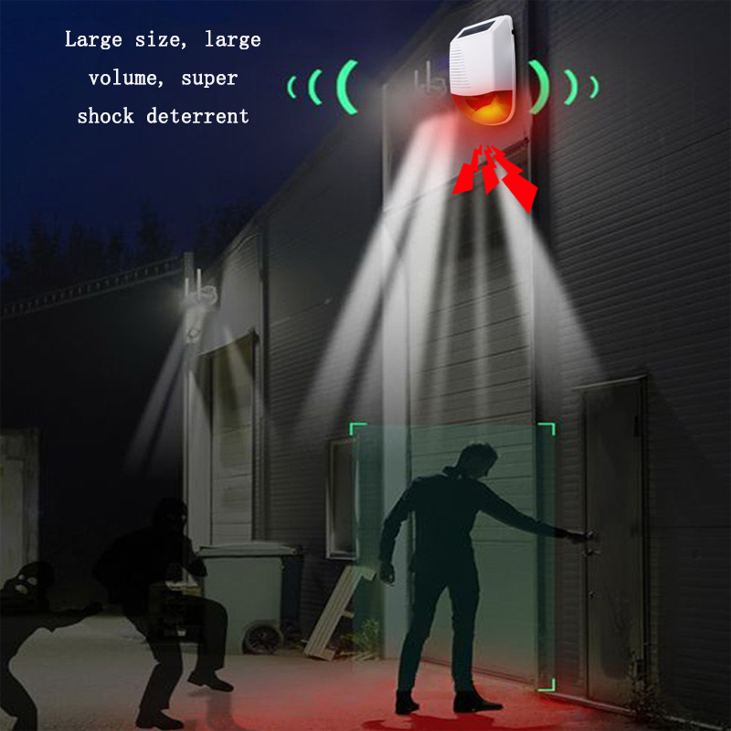 屋外用 433MHz ワイヤレス防水スマート可聴および視覚ア - Outdoor Lighting Wireless のレビューと価格