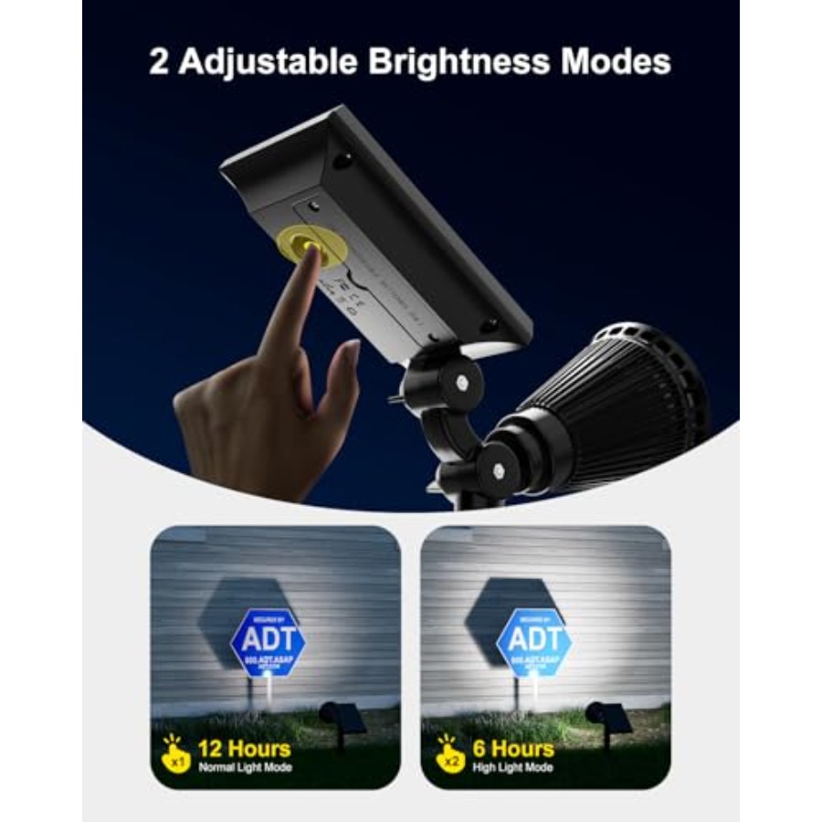ソーラースポットライト 屋外防水ライト 木、彫像、花、植木鉢 - Outdoor Lighting Waterproof のレビューと価格