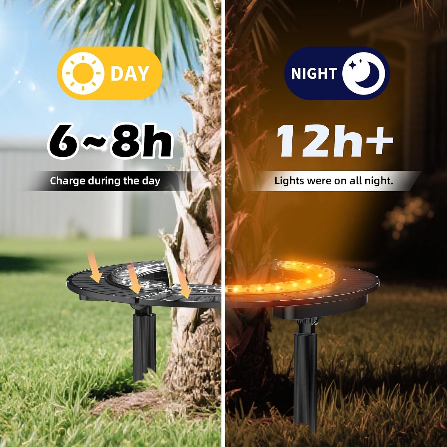 ソーラーパームツリーライト ワイヤレス景観照明 ウォームホワ - Outdoor Lighting Wireless のレビューと価格