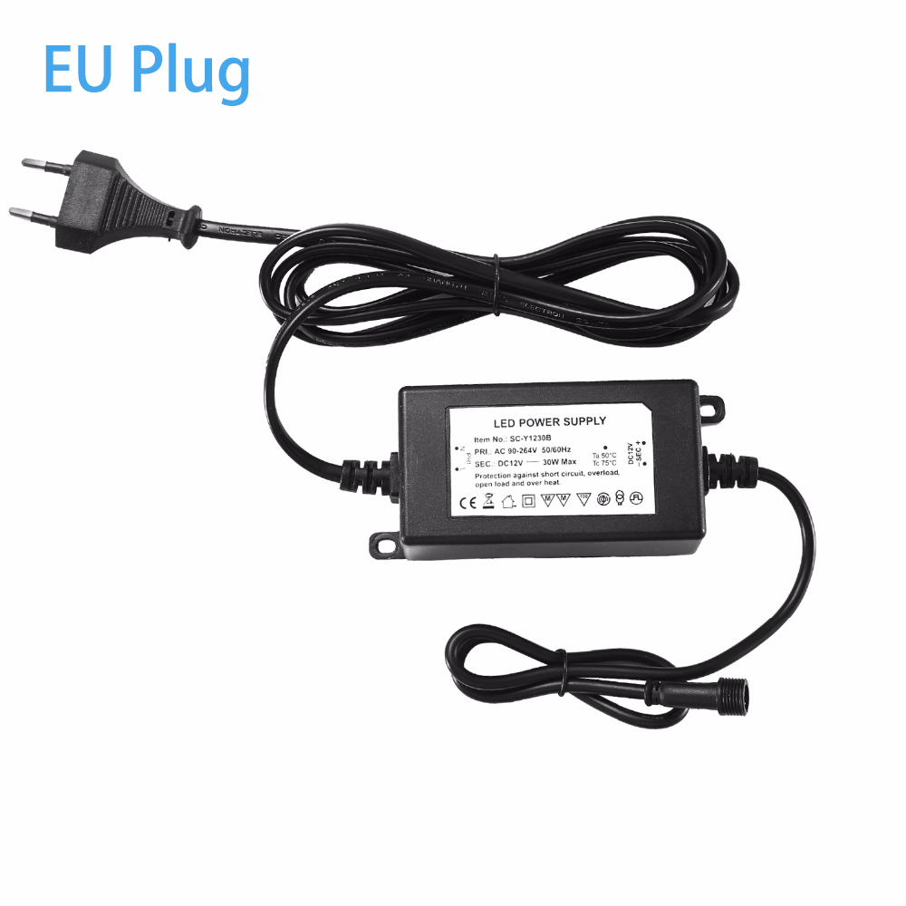 IP67 防水 12 ボルト 30W 電源 LED ドライバ - Outdoor Lighting Uk のレビューと価格