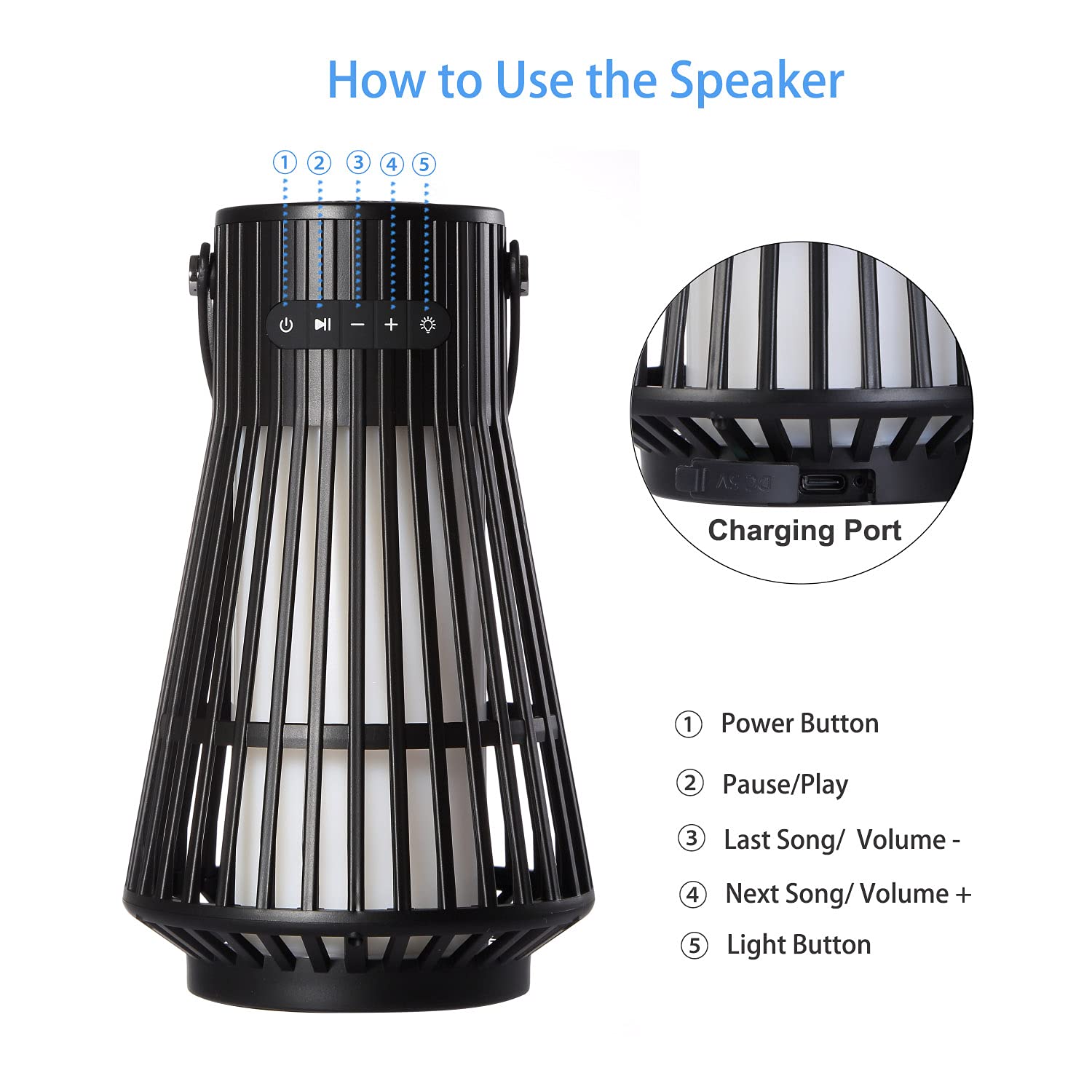 防水ポータブルLEDキャンプライト,炎,屋外,Bluetoo - Outdoor Lighting Wireless のレビューと価格