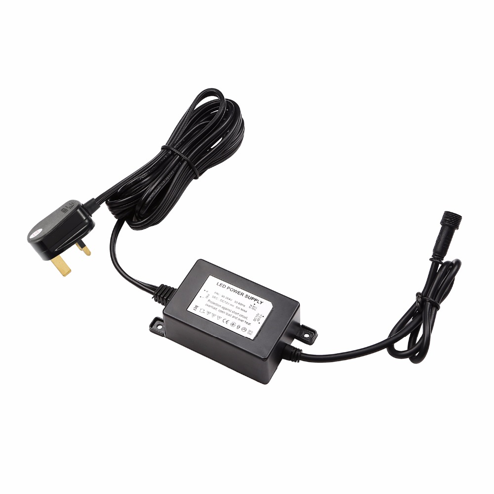 IP67 防水 DC12V 5W トランス電源ドライバー L - Outdoor Lighting Uk のレビューと価格