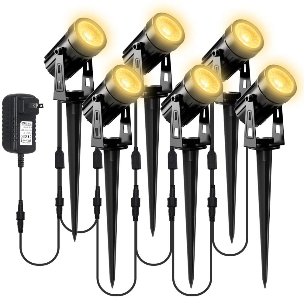 3000 18K 屋外スポットライト庭の風景装飾 EU/米国 - Outdoor Lighting Uk のレビューと価格
